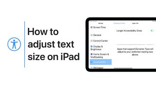 How to adjust text size on iPhone or iPad | Apple Support