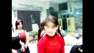 Cute and sweet arbic girl dance