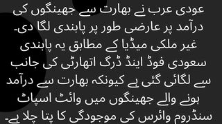 Saudi Arabia has banned the import of prawns from India.
