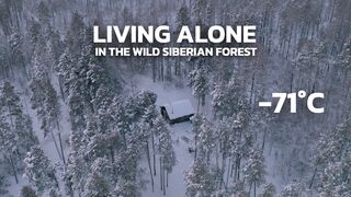 Living Alone in the Wild Siberian Forest for 20 years (-71°C, -96°F) Yakutia 2