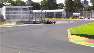 Pure Chaos During FP1  2023 Australian Grand Prix