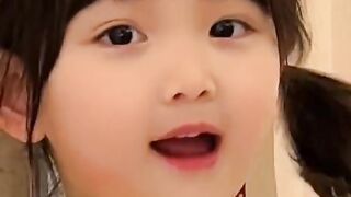 Cute baby girl video