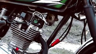 Honda CG 125 modification station