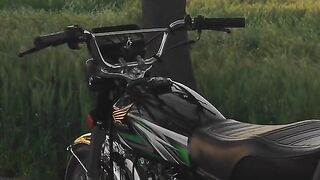 Honda CG 125 black bike