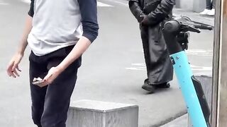 Pas de cigarette dans la rue