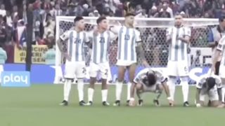 Réaction argentine messi coupe du monde