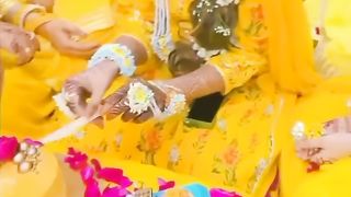 Haldi ceremony | Mehendi ceremony | haldi rasam bride wedding video