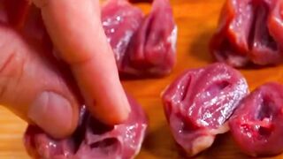 tasty chicken hearts