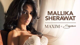 Mallika Sherawat x Saglimbeni - Maxim India 75th Cover.