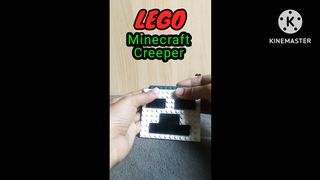Minecraft Creeper but LEGO |#shorts