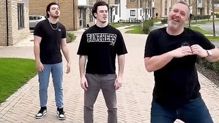 Dad teaching us a new TikTok dance,TikTok compilation