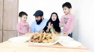 Father vs son Bottle Flipping game ????