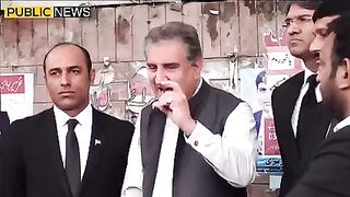 شاہ محمود قریشی برس پڑے #publicnews #breakingnews #imrankhan