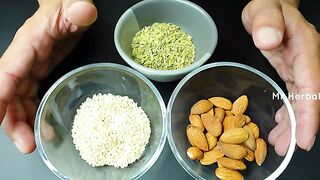 Almond Mix Cloves Recipe by Mr Herbal Quick Easy Breakfast Recipe صرف بادام اور سفید تل_360