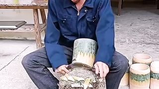 How to make a bamboo rice steamer from scratch!