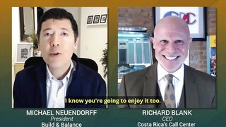 Build & Balance welcomes to the show today Richard Blank from Costa Rica's Call Center.
