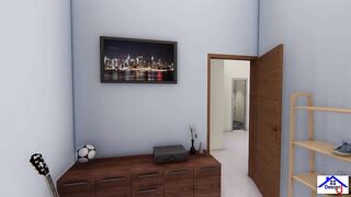 Home design 9 x 20 meters part 9