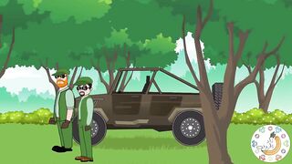 زاد الحكايا - قصص اطفال - قصص قبل النوم - قصة الصياد والأرنب