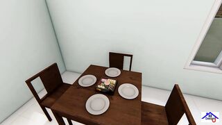 Home design 7 x 13 meters part 3