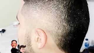 Trabajando y recortado lo mejor en cortes de cabello