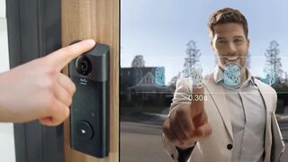 Fingerprint door lock .