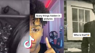 Scary Things Hidden in Pictures????| TikTok Compilation #1
