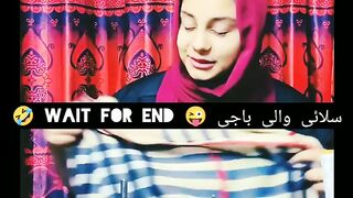 سلائی والی باجی 500نہی600❤️???????? wait for end ????