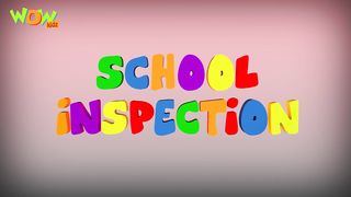 VIR THE ROBOT BOY SCHOOL INSPECTION NEW HINDI CARTOON☺