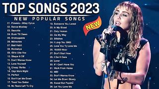 Miley Cyrus Maroon 5  Adele  Taylor Swift  Ed Sheeran  Shawn Mendes - Best Pop Music Playlist 2023