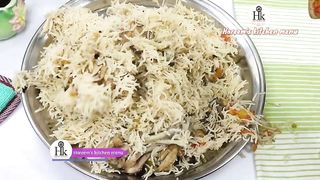 Quick Easy Chicken Pulao Recipe | White Chicken Pulao | White Pulao By Hareem's Kitchen Menu