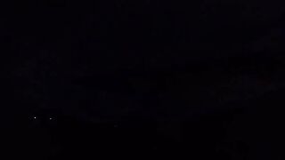 Beautiful scene of sky with lightning wheather