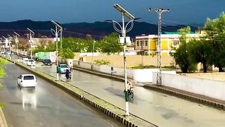 Fantastic view of coldly weather