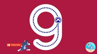 Counting Numbers For Kids | Trace 9 Counting 1 To 10 | Numbers Song | Counting Video