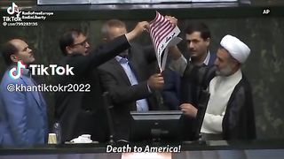 USA ka jhnda jala diya