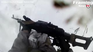Beginilah momen tentara Ukraina membalas serangan pasukan Rusia di dekat Bakhmut