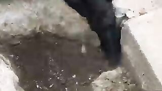 Awesome Diy road repairing