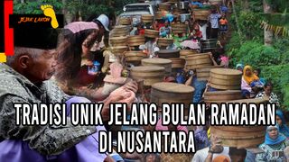 the unique tradition of Muslims before the fasting month