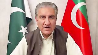شاہ محمود قریشی کا اہم ویڈیو پیغام #imrankhan #publicnews #breakingnews