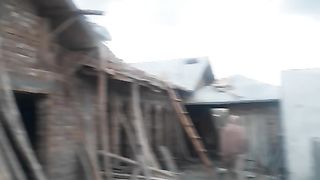 House building under construction