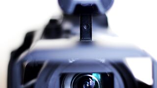 Video Camera Lens StockRF