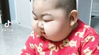 Funny lovely baby