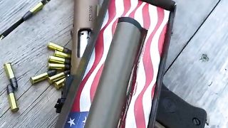 Silenced Ruger 22