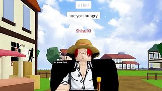 Starting over as Luffy and eating the Rubber fruit in Blox Fruits