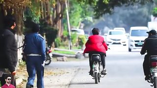 Traffic police prank on road funny video