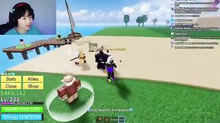 Accidentally ate the wrong fruit on stream! (Blox Fruits Fail)