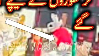 #An accident happened, two horse riders fell down2
