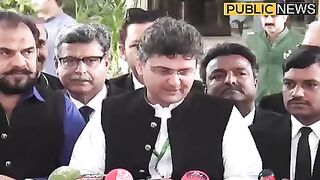 فیصل جاوید کی میڈیا سے گفتگو #imrankhan #publicnews #breakingnews