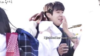 Choi Woo Shik & Kim Dami behind the scene kiss - EP 8 Our Beloved Summer