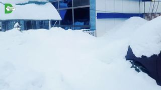Snow fall in swat
