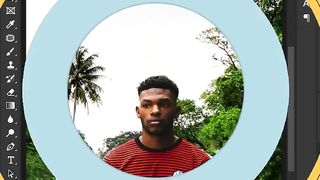 How to blur background #photoshoptutorial #shorts #photoshop.